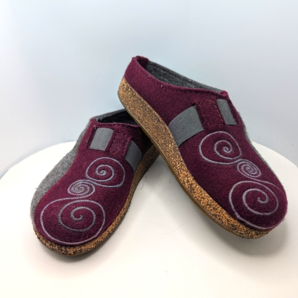 Haflinger GZ 100%Wool Felt Slippers